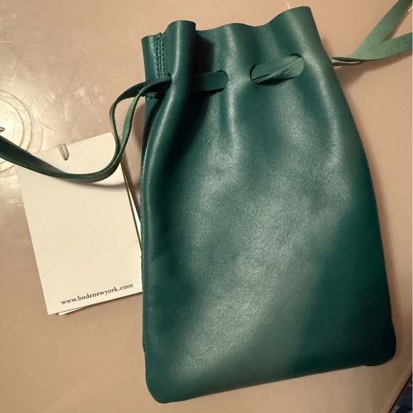 NWT BODE Limited Edition Hand Painted Collab with the MET NYC Green bag NYC - Picture 5 of 7